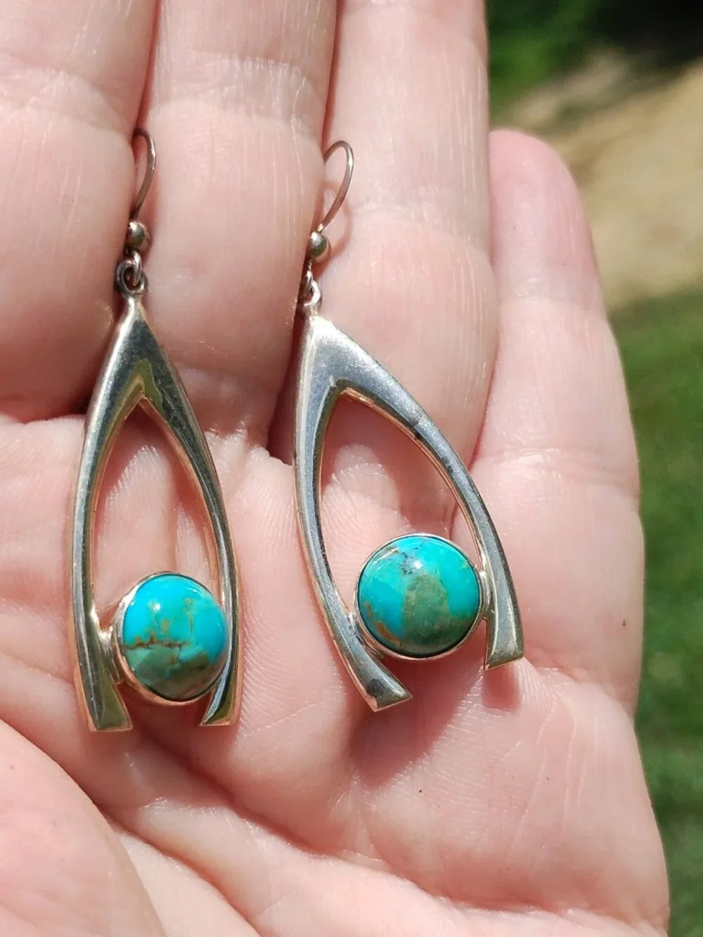 Jay King Gallery Collection Kingman Turquoise Wishbone 925 Sterling Silver